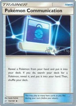 Pokemon Communication