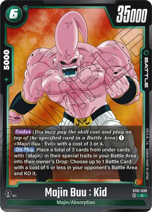 Majin Buu : Kid