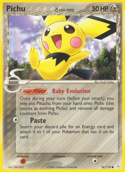 Pichu δ Delta Species