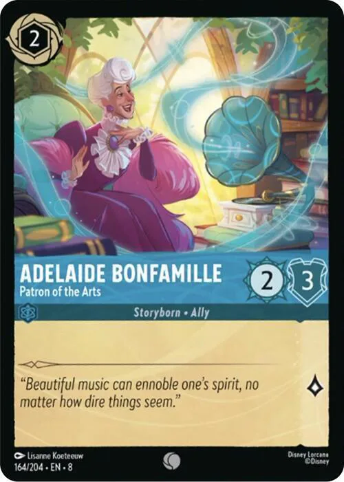 Adelaide Bonfamille - Patron of the Arts