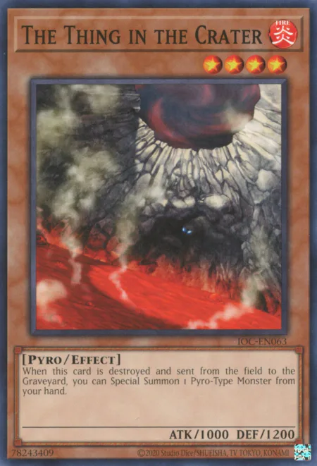 The Thing in the Crater