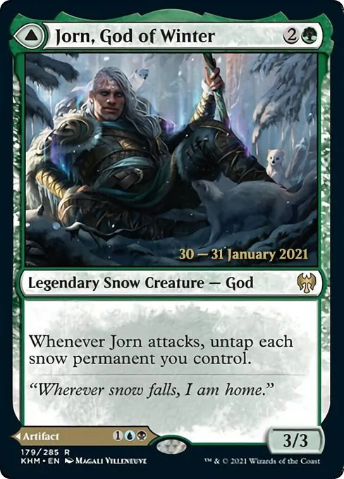 Jorn, God of Winter // Kaldring, the Rimestaff