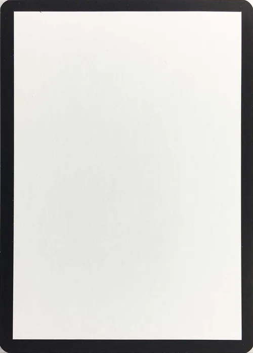 Black Border Filler Card