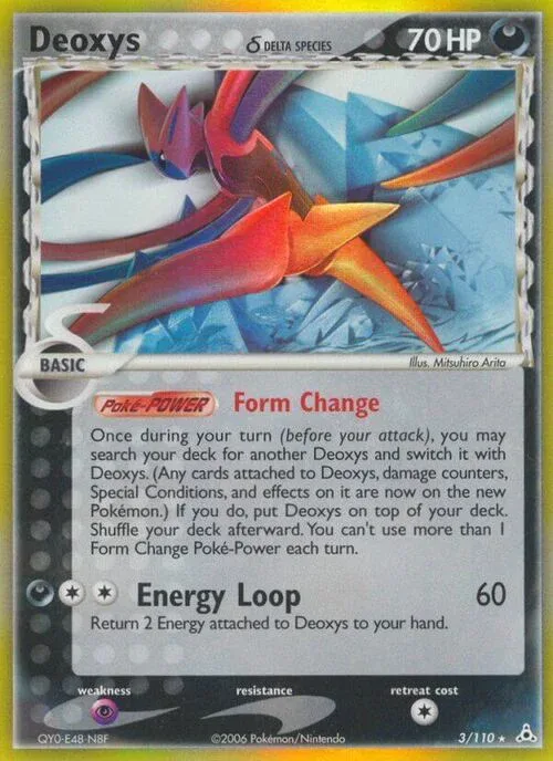 Deoxys δ Delta Species
