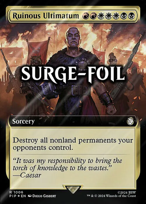 Ruinous Ultimatum