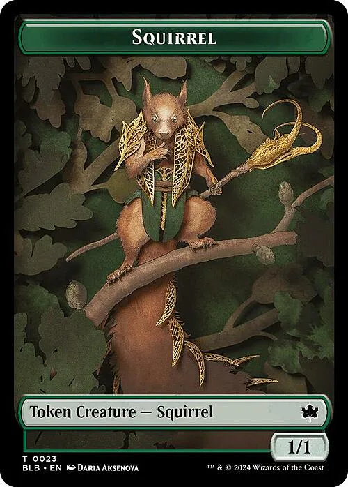 Squirrel // Treasure