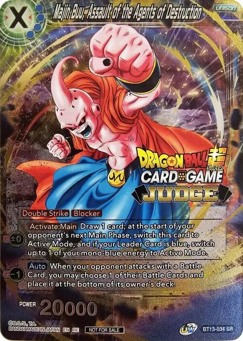 Majin Buu, Assault of the Agents of Destruction