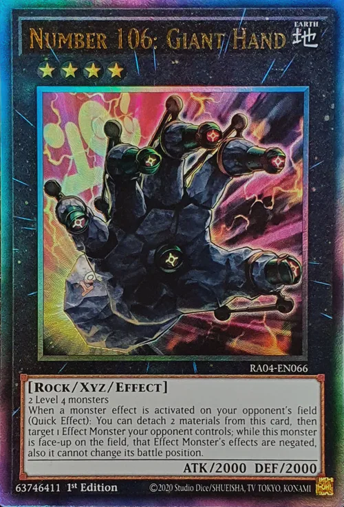 Number 106: Giant Hand