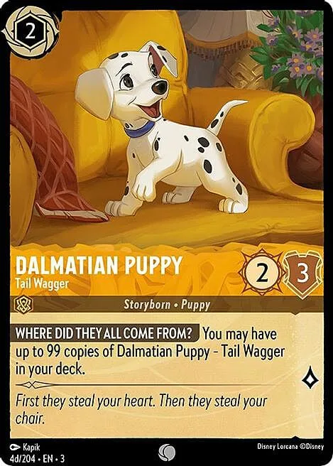 Dalmatian Puppy - Tail Wagger