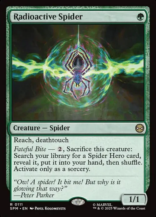 Radioactive Spider