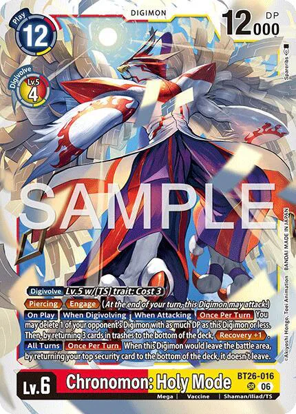 Chronomon: Holy Mode