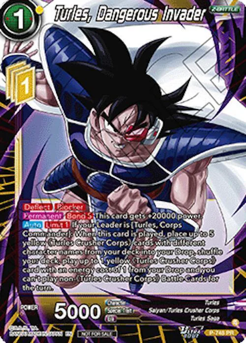 Turles, Dangerous Invader