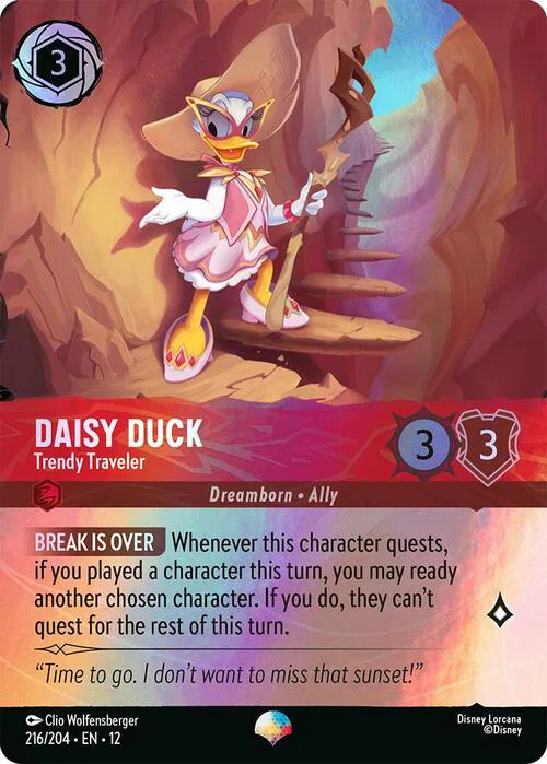 Daisy Duck - Trendy Traveler
