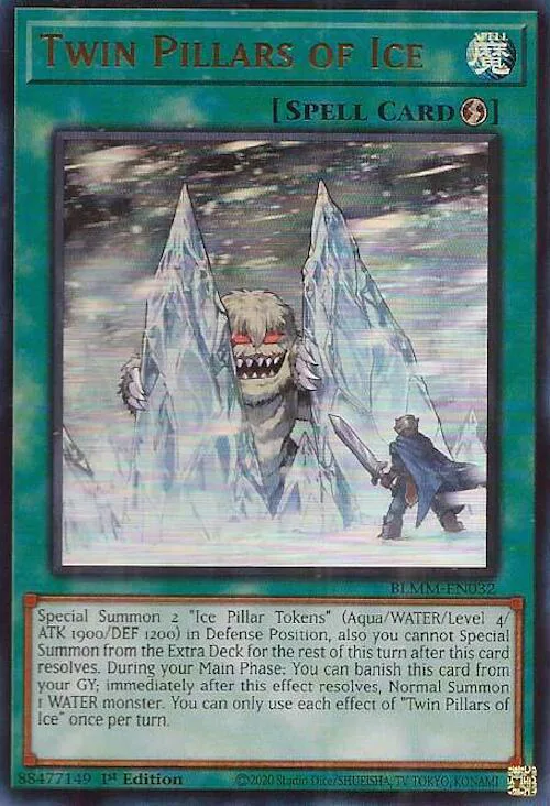 Twin Pillars of Ice
