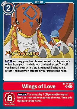 Wings of love