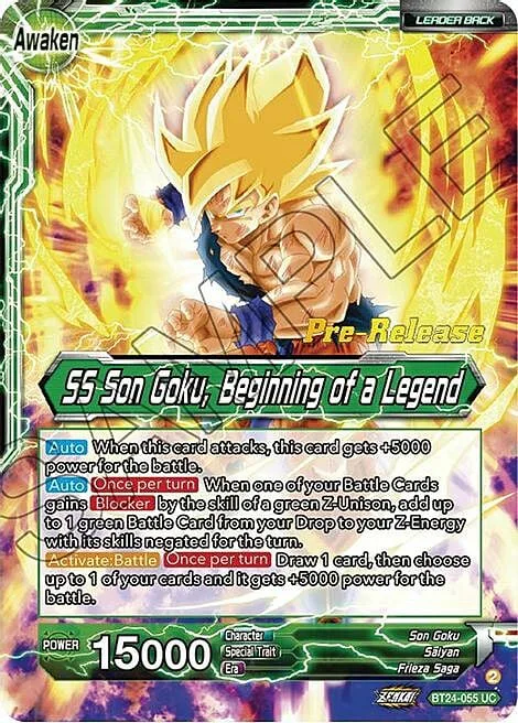 Son Goku // SS Son Goku, Beginning of a Legend