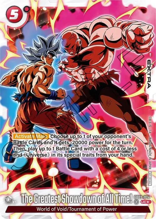 The Greatest Showdown of All Time!