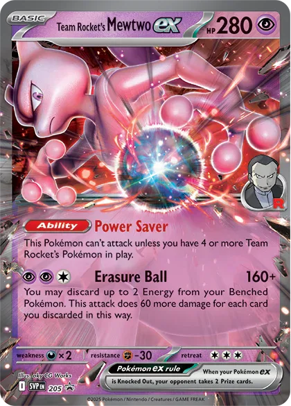 Team Rocket's Mewtwo ex