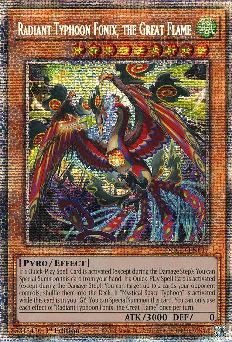 Radiant Typhoon Fonix, the Great Flame