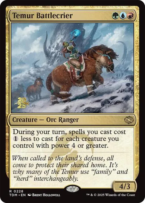 Temur Battlecrier
