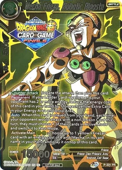 Mecha Frieza, Robotic Riposte