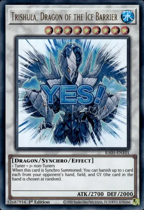 Trishula, Dragon of the Ice Barrier