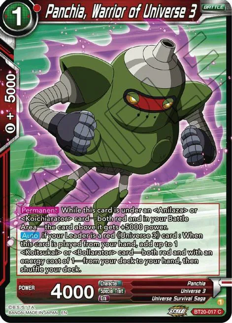 Panchia, Warrior of Universe 3