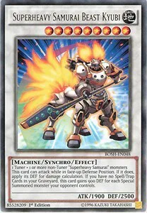 Superheavy Samurai Beast Kyubi