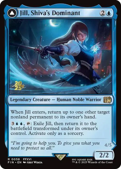 Jill, Shiva's Dominant // Shiva, Warden of Ice