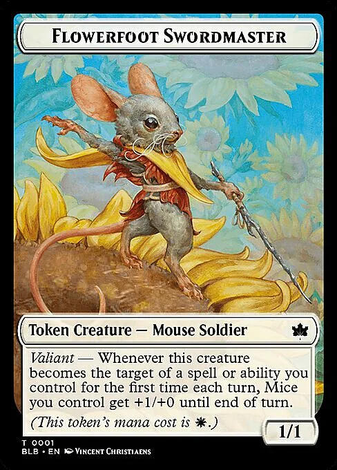 Flowerfoot Swordmaster // Wall