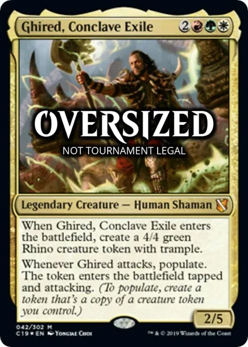 Ghired, Conclave Exile