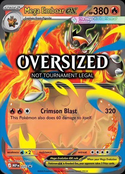 Mega Emboar ex