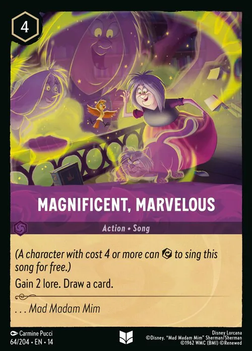 Magnificent, Marvelous