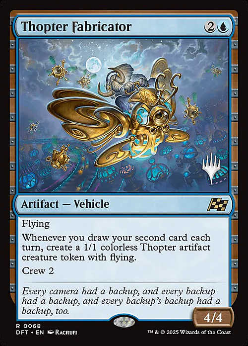 Thopter Fabricator