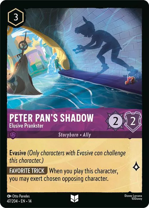 Peter Pan’s Shadow - Elusive Prankster