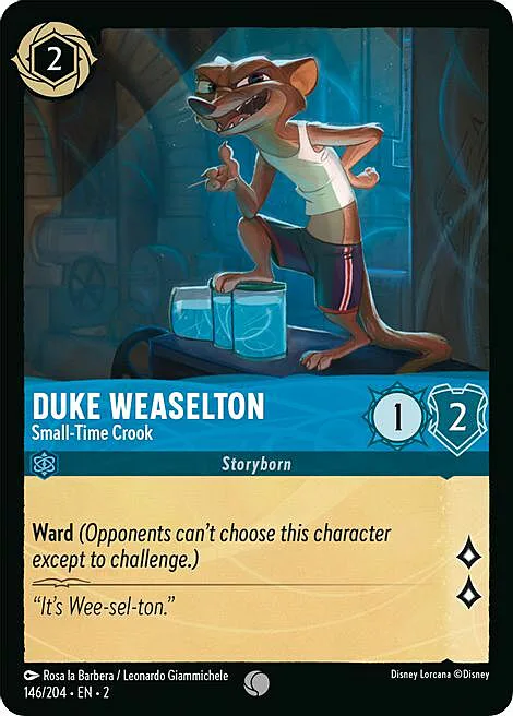 Duke Weaselton - Small-Time Crook
