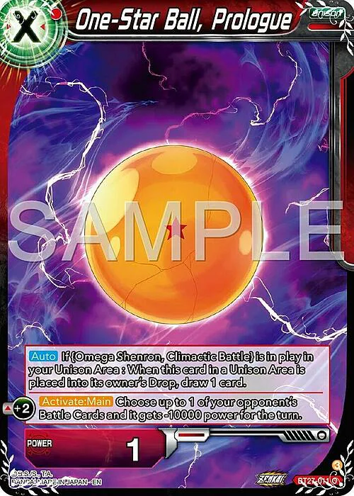 One-Star Ball, Prologue