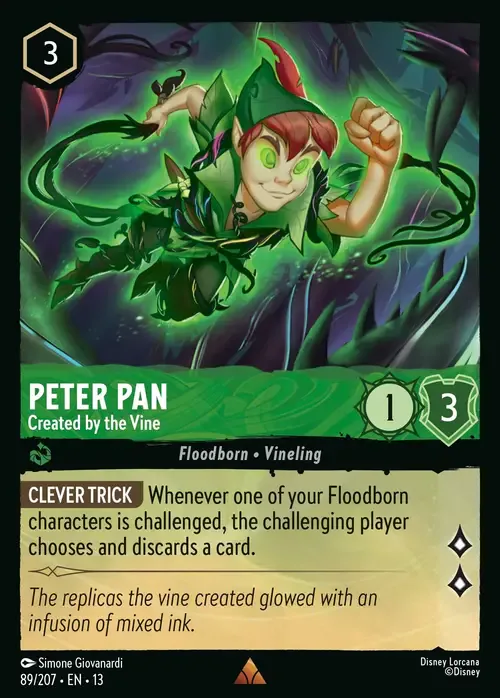 Peter Pan - Created by the Vine