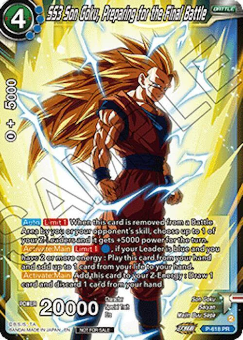 SS3 Son Goku, Preparing for the Final Battle