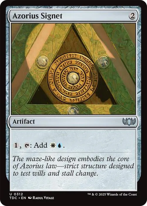 Azorius Signet