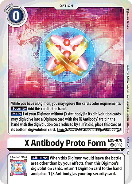 X Antibody Proto Form