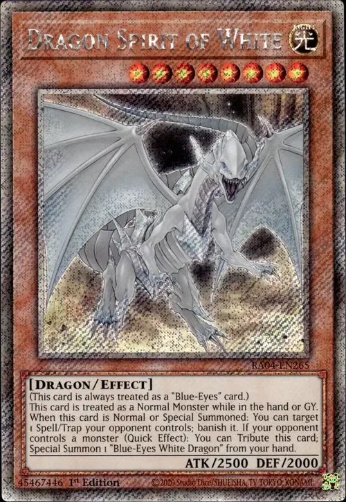 Dragon Spirit of White