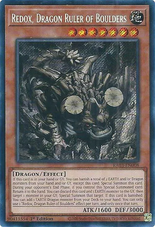 Redox, Dragon Ruler of Boulders