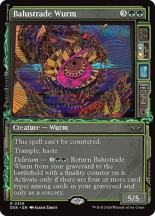 Balustrade Wurm