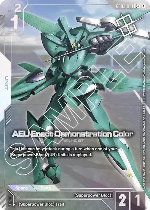 AEU Enact Demonstration Color
