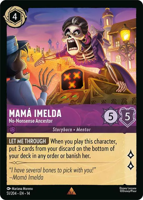Mamá Imelda - No-Nonsense Ancestor