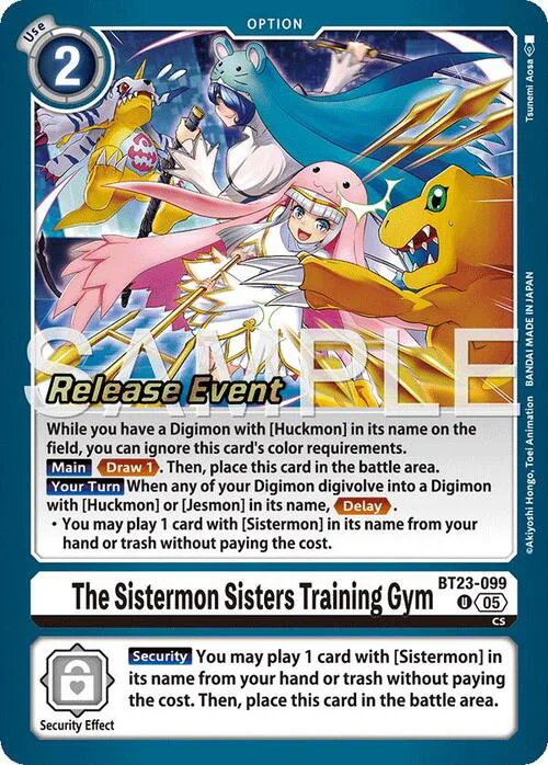 The Sistermon Sisters Training Gym