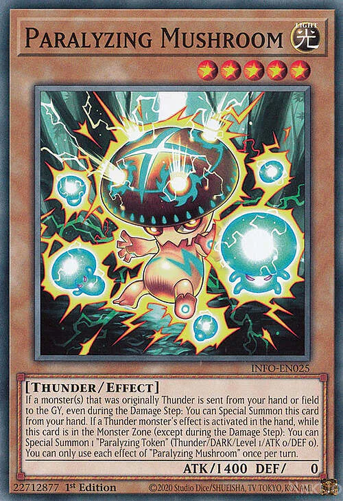 Paralyzing Mushroom