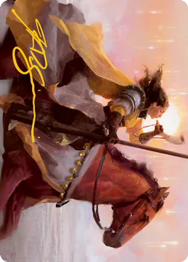 Art Series: Sunrise Cavalier