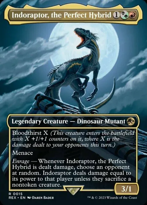 Indoraptor, the Perfect Hybrid